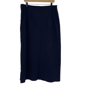 TILLEY Endurables Sz 14 Wanderer Collection Black Maxi Skirt Black Performance